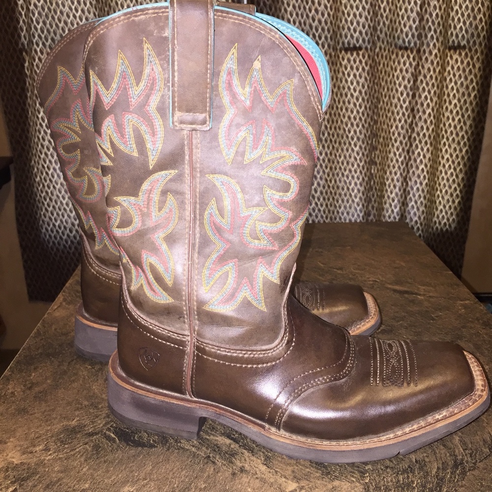Ariat Delilah Western Cowgirl Boots 8B